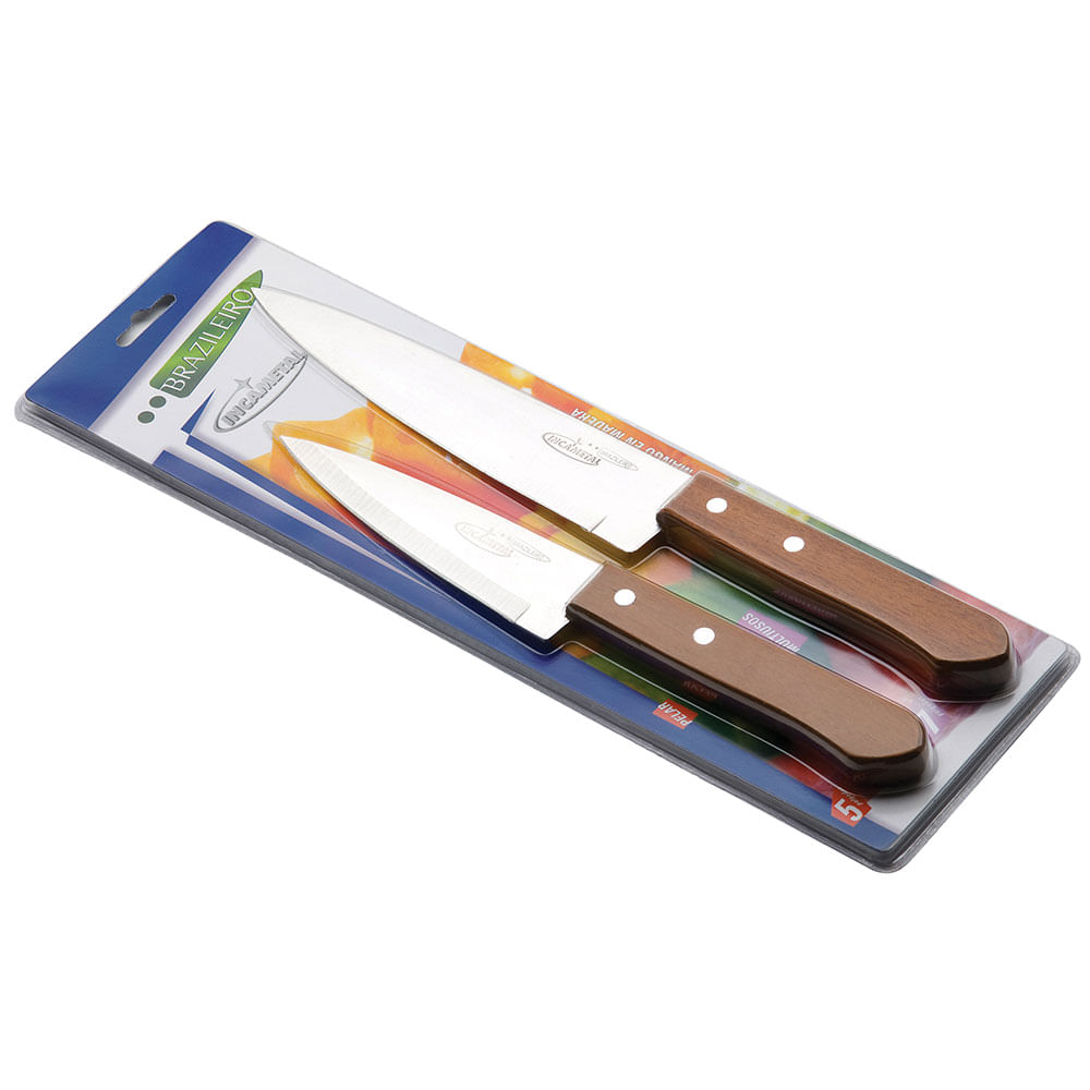 Set x 2 cuchillos Brazileiro