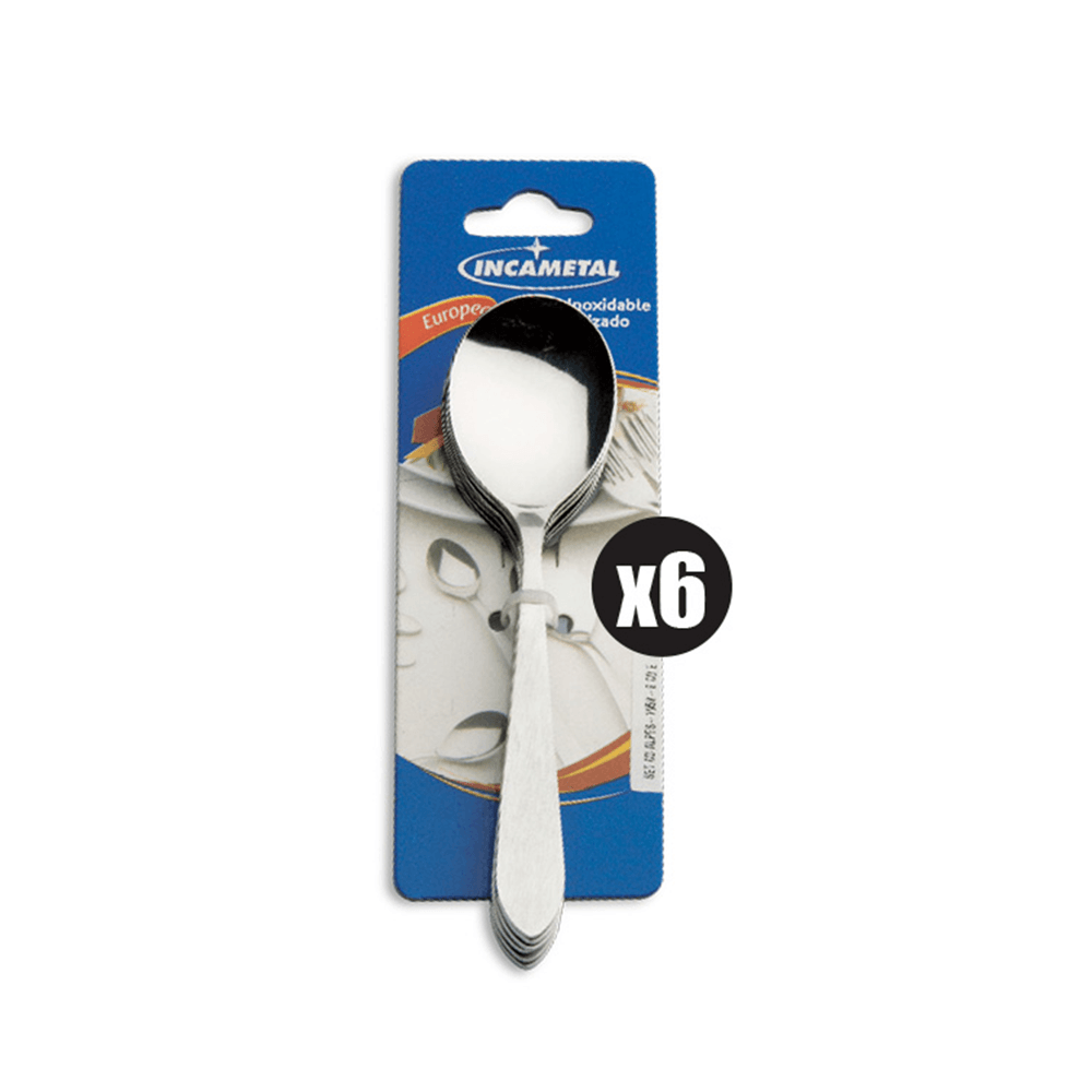 Set x6 cuchara dulce alpes