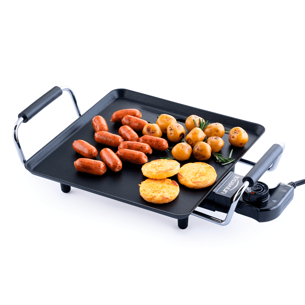 Asador eléctrico cuadrado 28 cm Universal