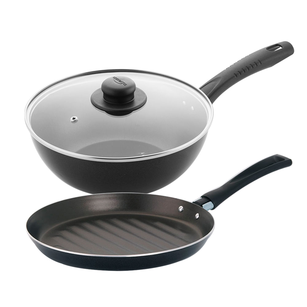 COMBO WOK+PLANCHA ASADORA