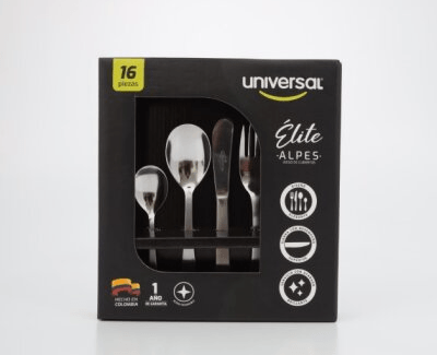 Juego de cubiertos Alpes