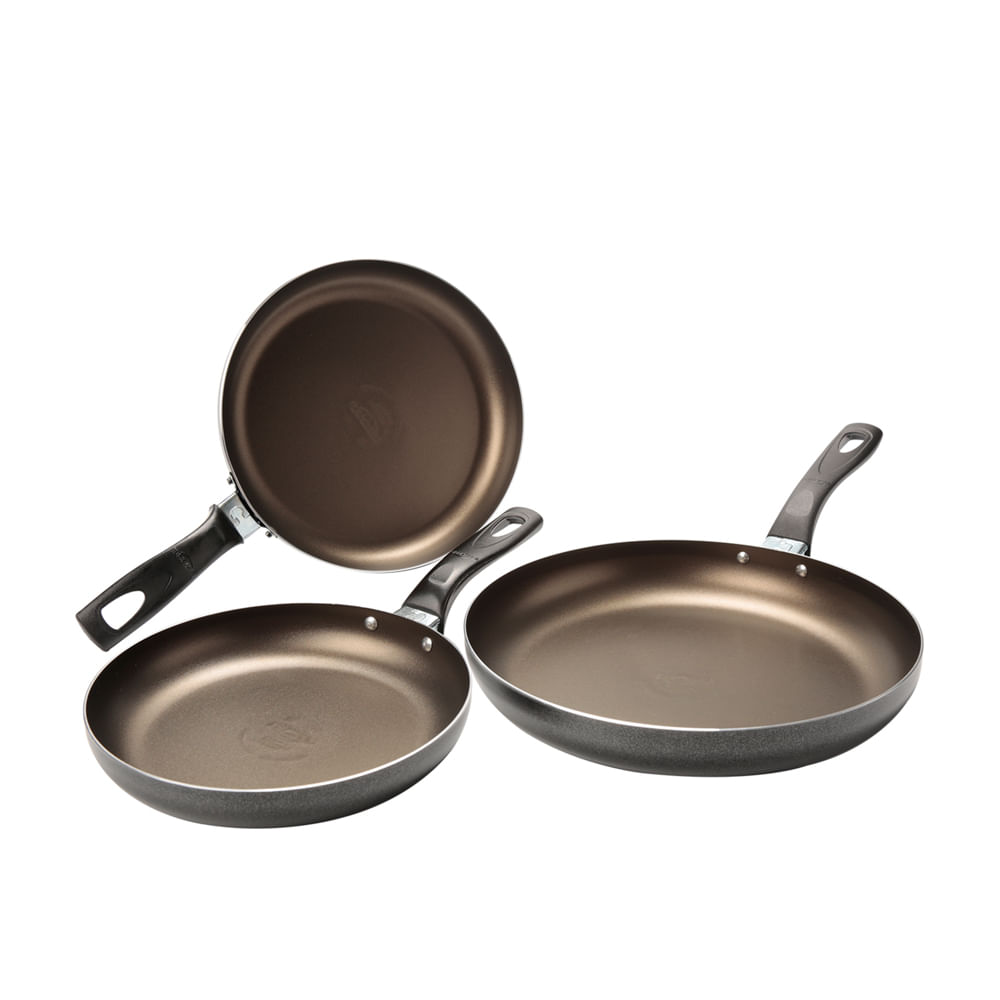 Set sartenes Aliada 18-20-24 cm sin tapa