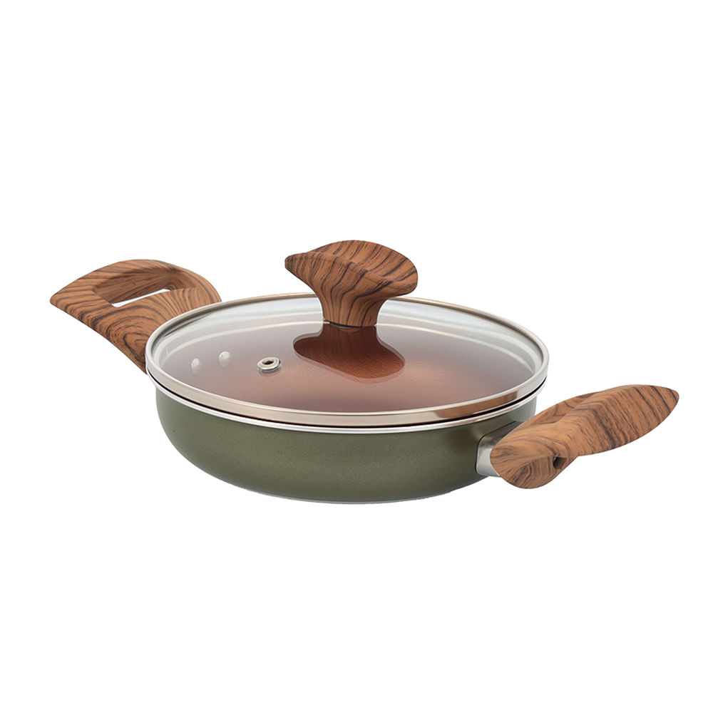 CACEROLA CUARZO 16 CM CON ASAS