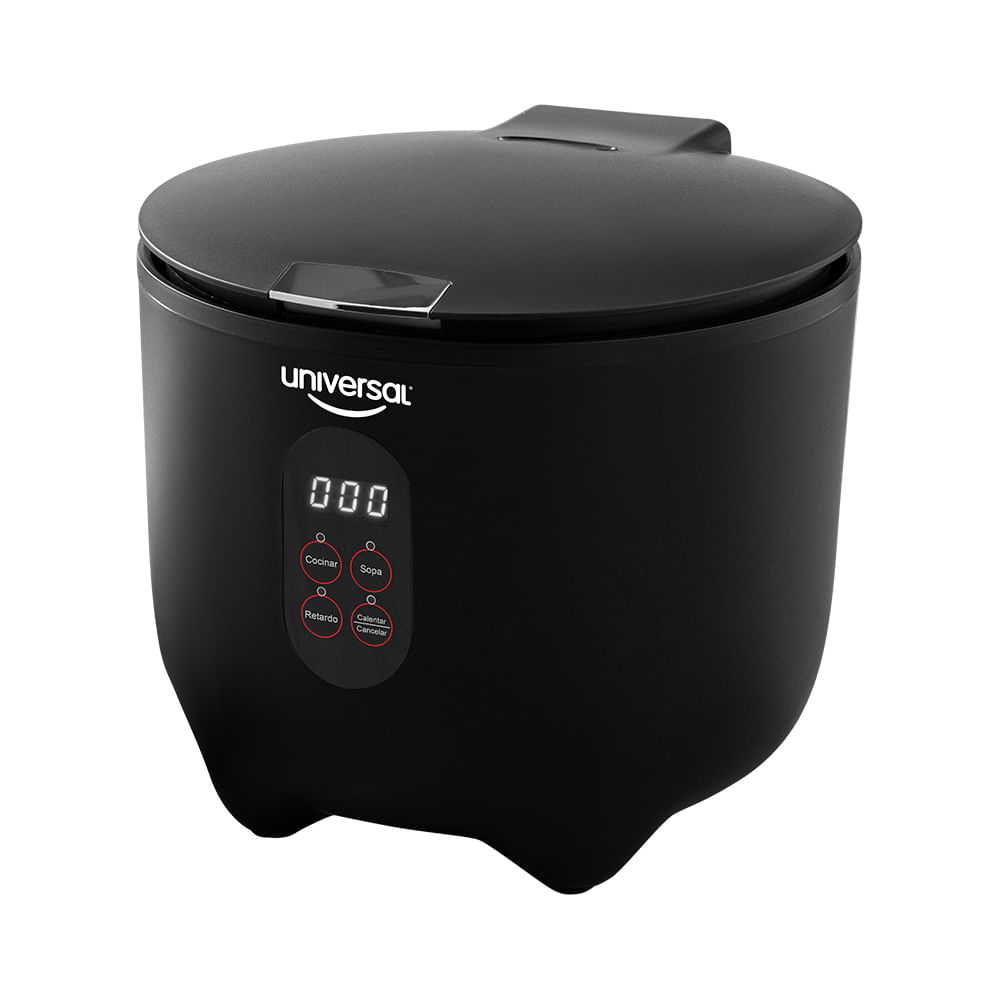 Arrocera Multifuncional Easy Cook UNIVERSAL con panel digital para que elijas tu preparación, cuenta con 5 funciones