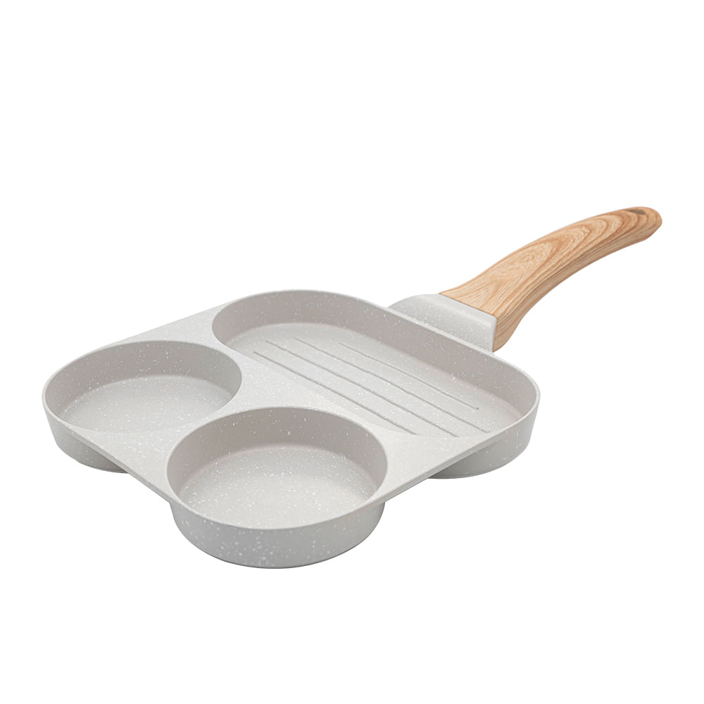 Sartén Multiple: 2 puestos + Asador