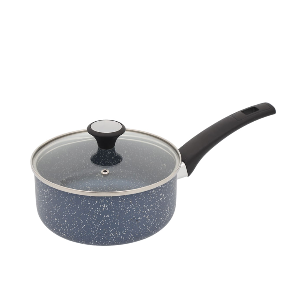 PEROL AMATISTA 18 CM + TAPA DE VIDRIO