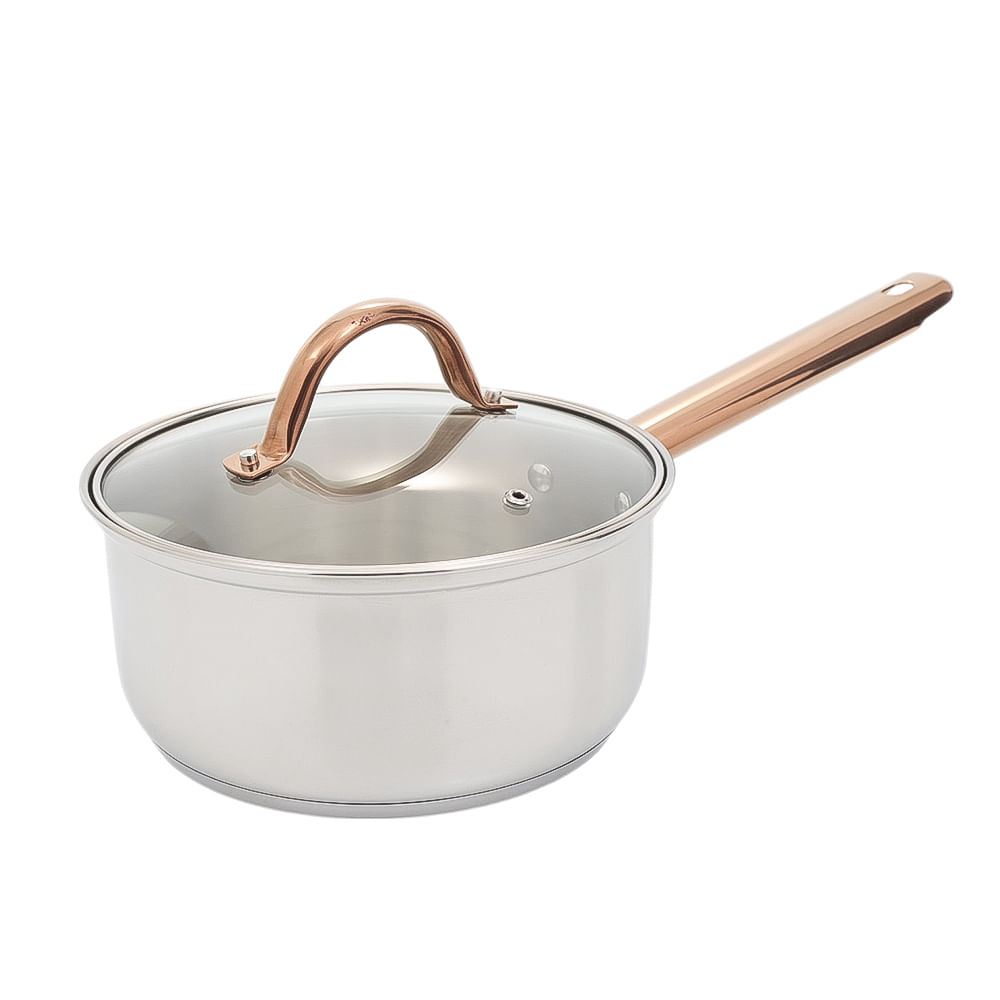 Perol Zafiro 20 cm + tapa de vidrio