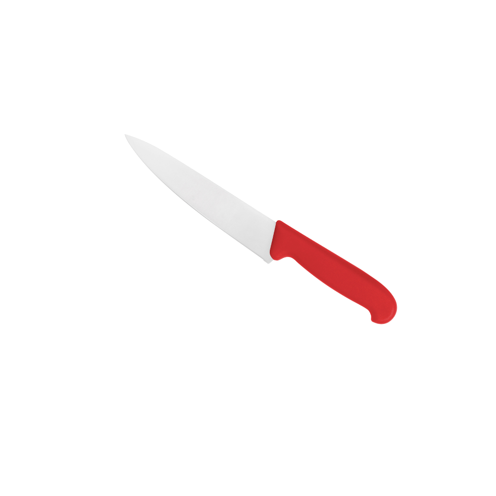 CUCHILLO PROFESIONAL 8" ROJO
