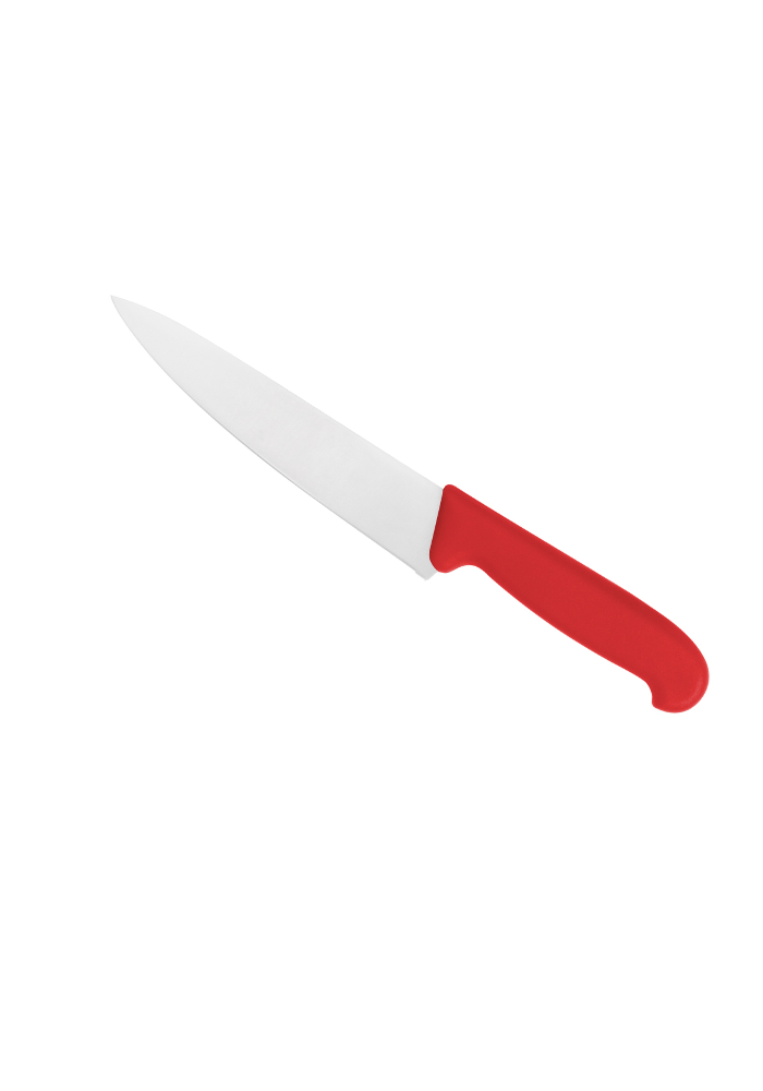 CUCHILLO PROFESIONAL 8" ROJO