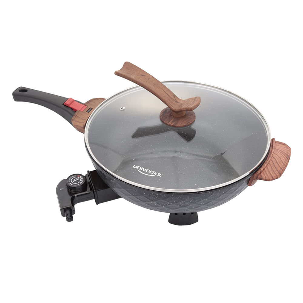 Wok Eléctrico Rustik Black UNIVERSAL