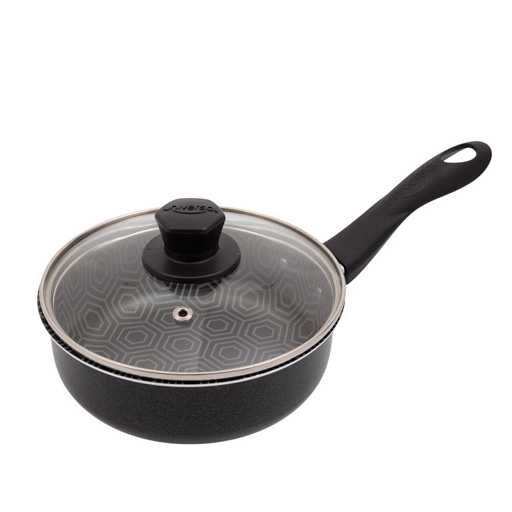 Perol 6 Ultra 16 cm + tapa de vidrio