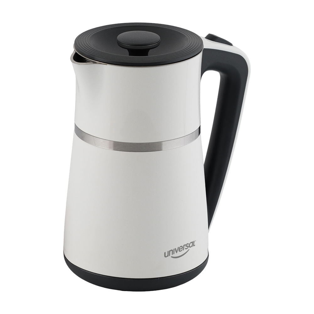 Tetera eléctrica Elegance UNIVERSAL capacidad 1.7L. Sistema de apagado automático al hervir el agua.