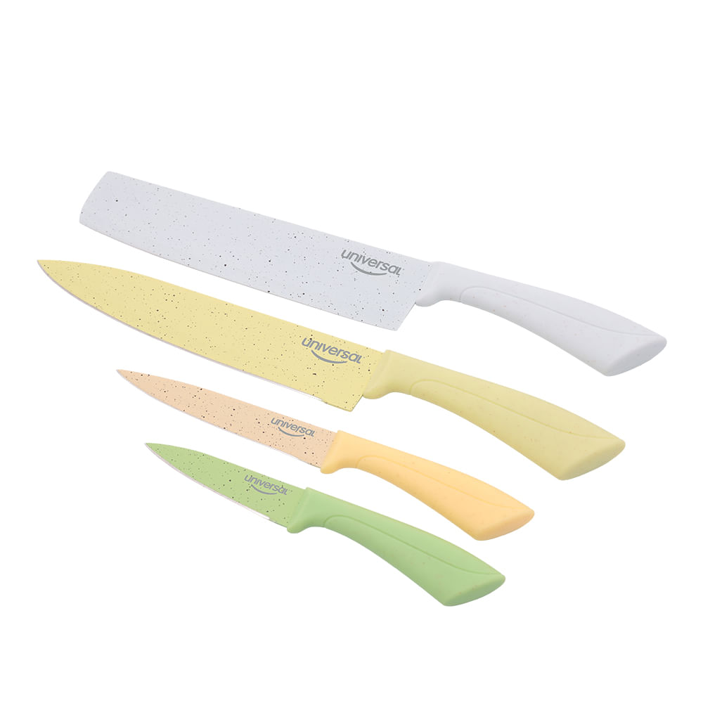Set x4 cuchillos lemon UNIVERSAL