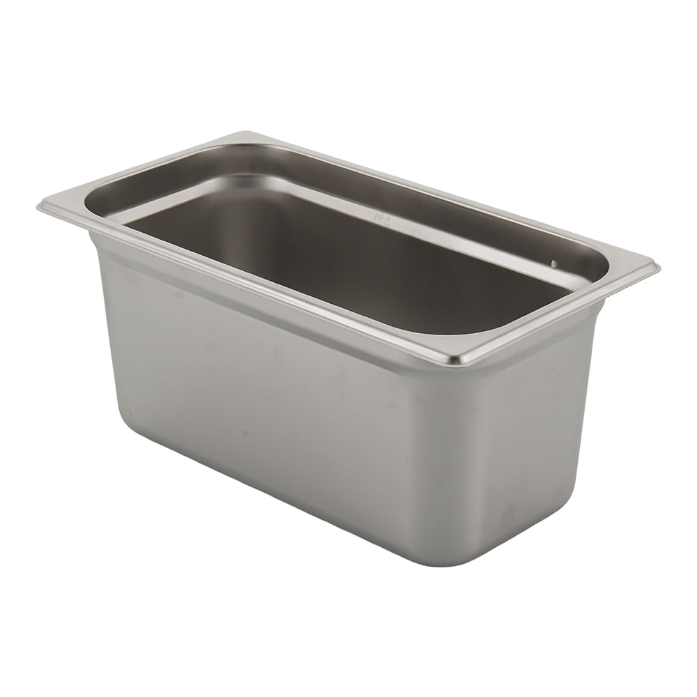 AZAFATE 1/3 (5.5 LITROS) EN ACERO INOXIDABLE 150 MM – IDEAL PARA PREPARACIÓN Y SERVICIO