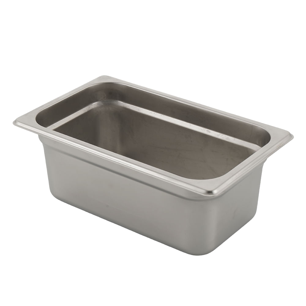 AZAFATE 1/4 (2.8 LITROS) EN ACERO INOXIDABLE 100 MM – PRÁCTICO Y DURADERO PARA COCINA PROFESIONAL