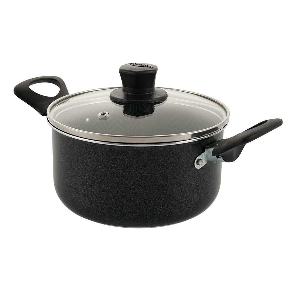 OLLA 6 ULTRA 16 CM MAS TAPA DE VIDRIO