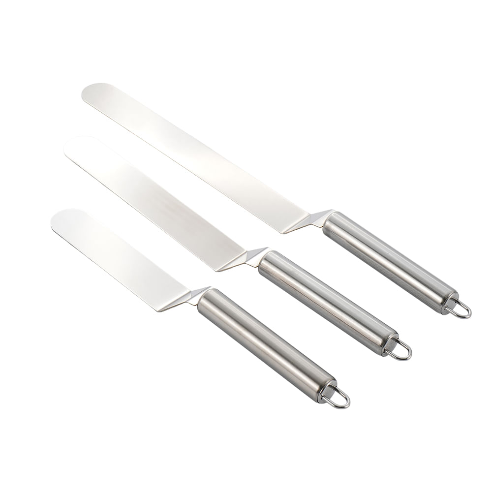 SETX3 ESPATULAS ACERO INOX PRO