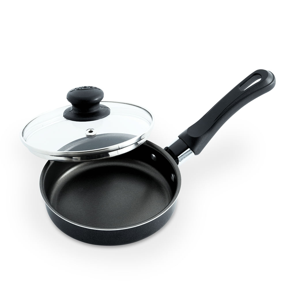 Cacerola Aliada de mango 12 cm + tapa de vidrio