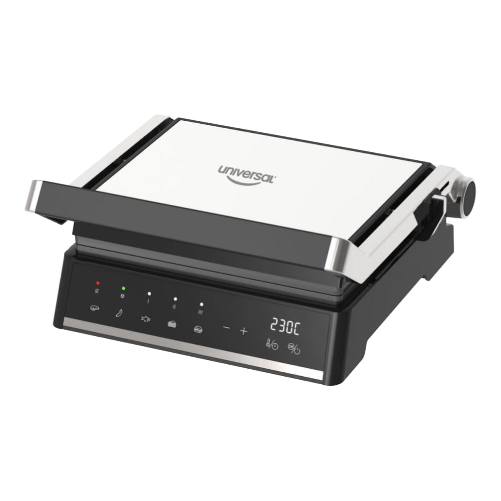 Panini Máster 180 Universal, cuenta con apertura 180 grados, más capacidad para cocinar.