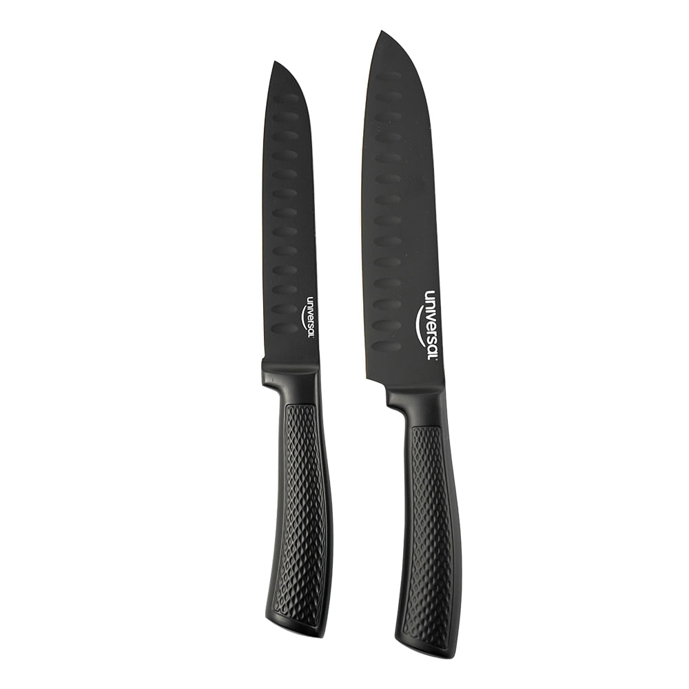 Set x2 de cuchiilos Universal edición Black